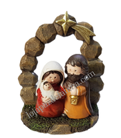 Grotto Nativity Scene